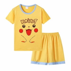 Pijama Pokémon Pikachu para niño en amarillo