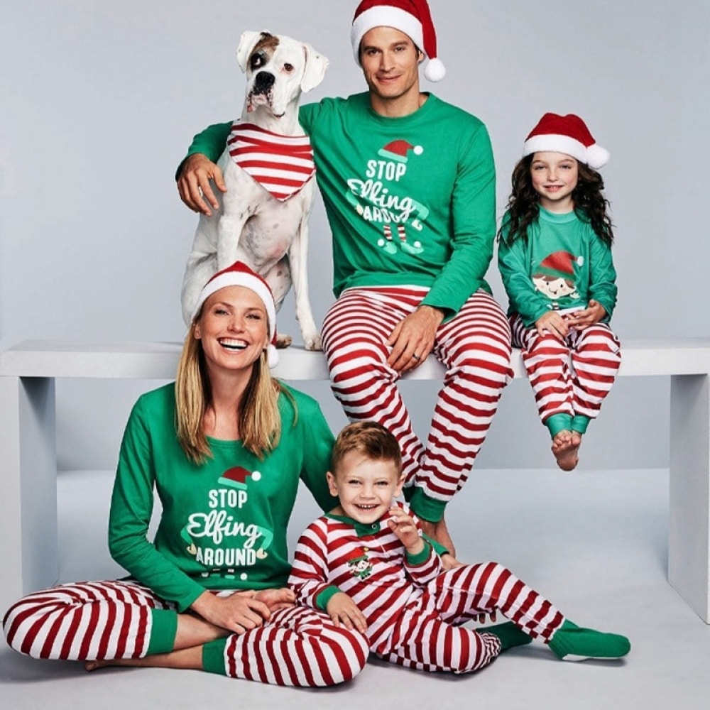 Matching Family Christmas Pajamas Pijamas A Juego Para La Familia
