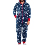 Traje de pijama de invierno navideño para hombre vestido a la moda