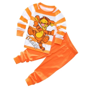 Conjunto de pijama Tigger de algodón naranja