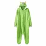 Traje de pijama Mike's Monster & Company, verde, a la moda