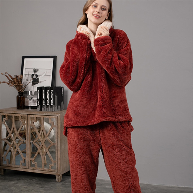 Pijama Tela Polar Mujer Pijama Dama Pijamas De Mercadolibre